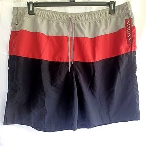MEN'S MERONA SWIM TRUNKS SIZE XXL-44/46.  NWT